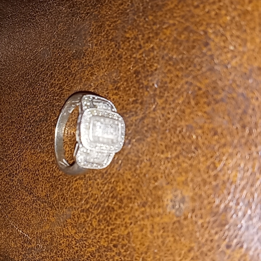 Silver Engagement/Anniversary Ring